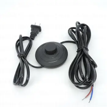 1,8 M AC Power adapter pikendusjuhe Juhe Ameerika 2 core Suu lüliti MEIL pistik Standard põranda lamp laua led lamp B4