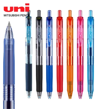 8 tk/palju Mitsubishi Uni-ball Signo RT UMN-138 0.38 mm Gel Pen Tint Must/Sinine/Punane/Navy Sinine/Hele Sinine/Lilla Kirjalikult Tarvikud