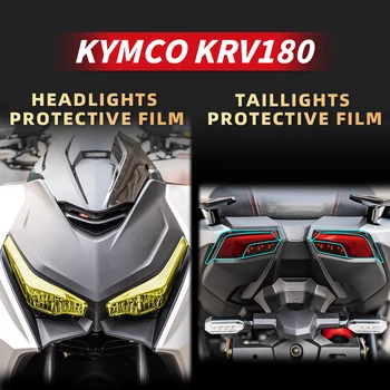 Kasutada KYMCO KRV180 Mootorratta Nullist Kiire Remont, kvaliteetsest TPU Vilkur Ja Taillight Läbipaistev kaitsekile