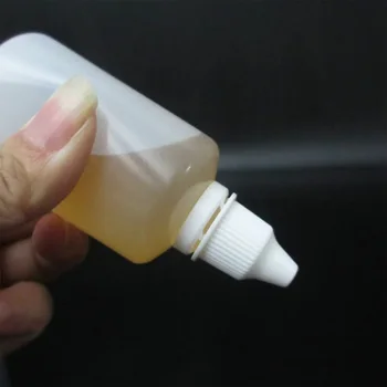 Plastikust Tilguti Pudelid Valge Tühi Squeezable Liquid Dropper Pudel Cap Kodu ja Reisimine